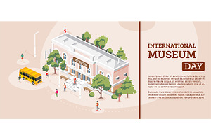 International museum day. 18 May., an Illustration by Booblgum