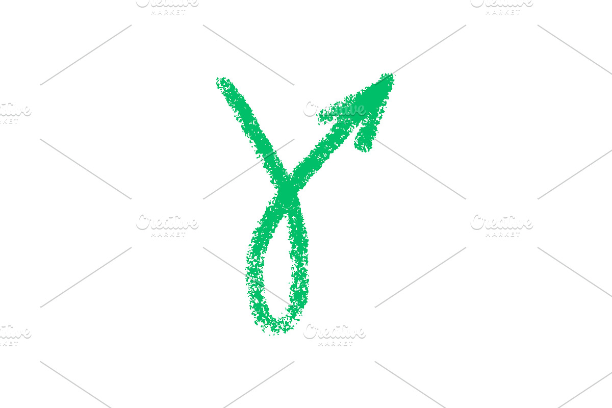Crayon Doodle Chalk Arrow Sign, an Object Illustration by Elena Pimukova (Photo 20 of 27)