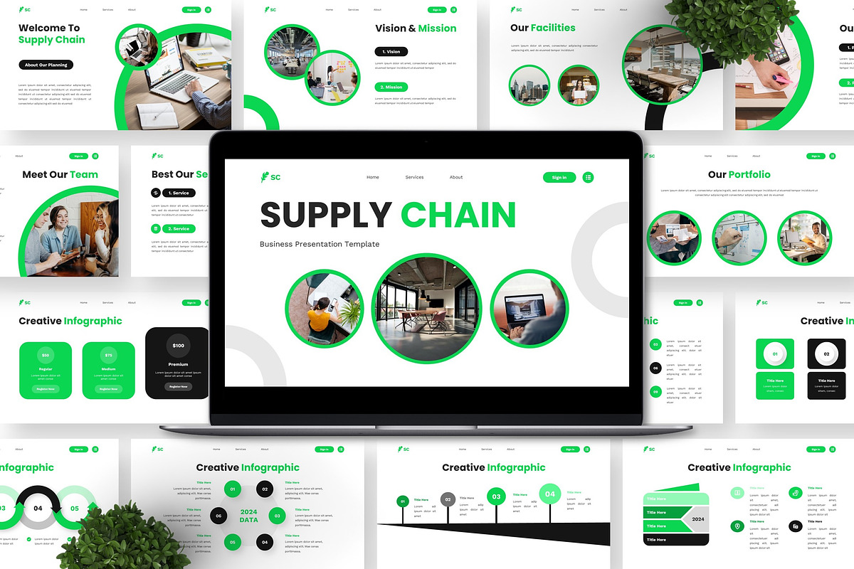 Supply Chain - Business Google Slide preview 6