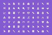 250 Medical Vector Icons, a Solid Icon by Vectors Market (Thumbnail 2 of 4)