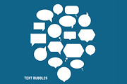 Smashing pack of speech bubbles, an Illustration by My watercolor shop (Thumbnail 5 of 12)