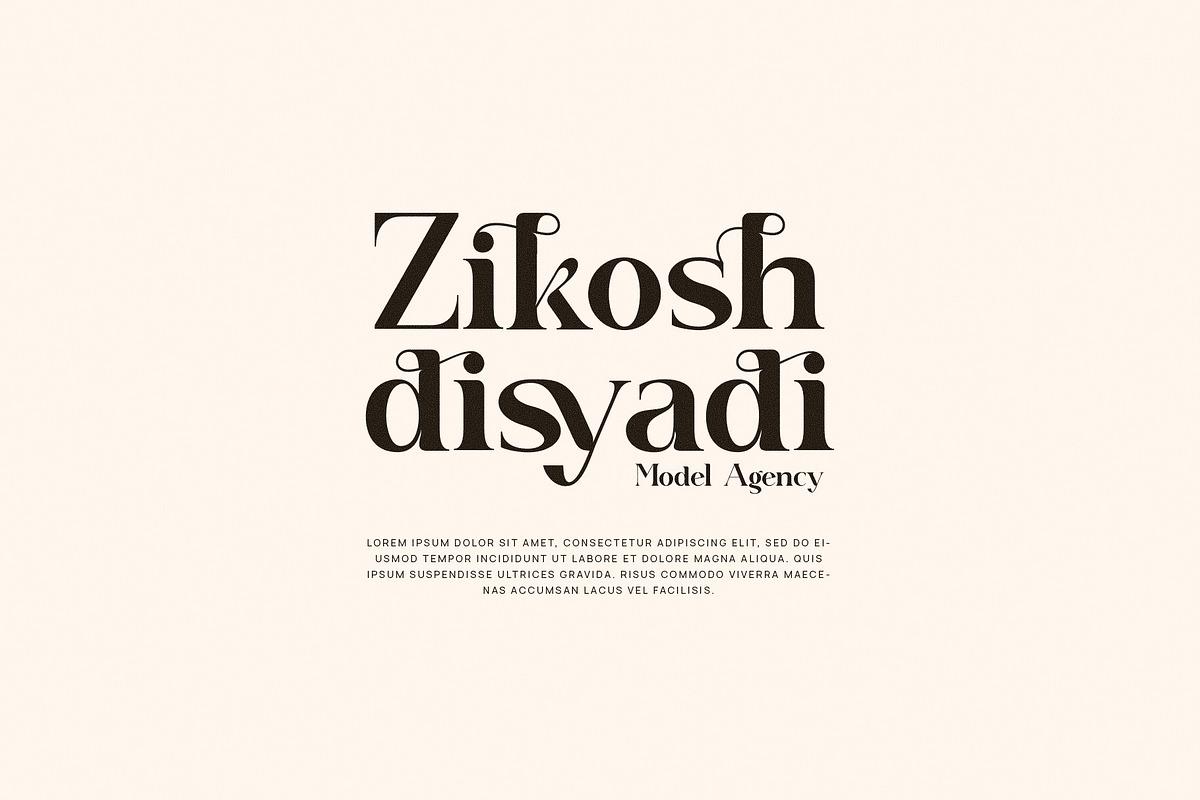 Qaiken Elegant Ligature Serif Font, a Serif Font by Perfectype (Photo 4 of 6)