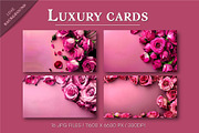 Luxury cards with roses., a Decorative Illustration by KENO Mascots (Thumbnail 3 of 5)