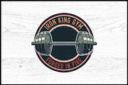 10 Power Gym Logo Badge Bundle, a Sport Illustration by Artivon (Thumbnail 2 of 10)