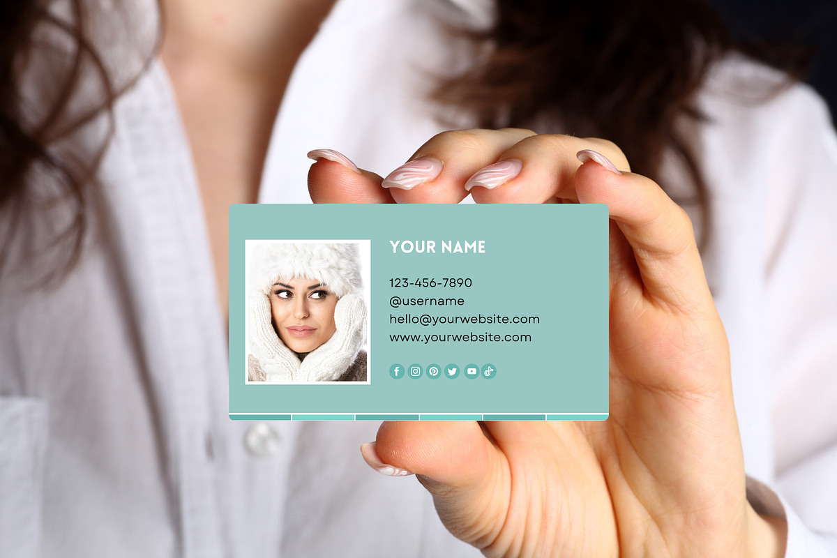 Business Card Template - 2 sides, a Business Card Template by SunshineStudioBoutique (Photo 5 of 9)