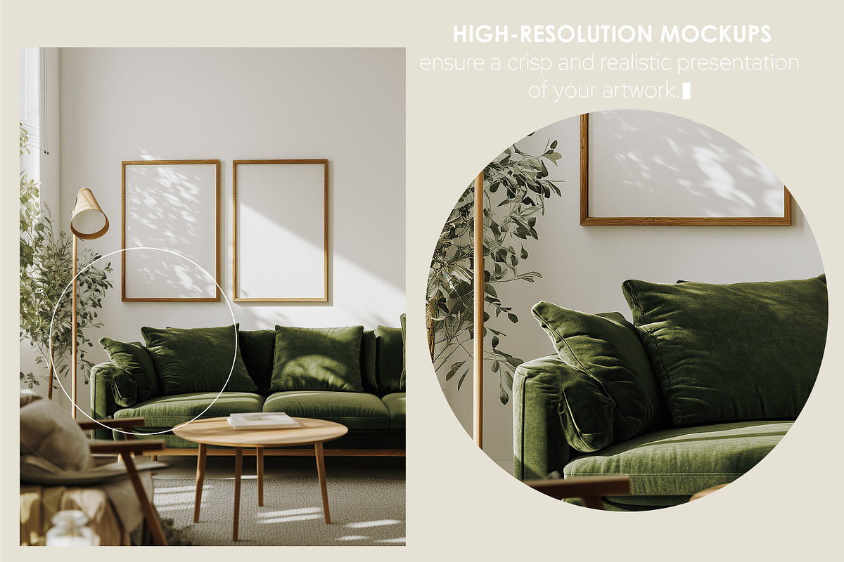JADEITE | Frame mockup set, a Household Mockup by SCHÉRI (Photo 3 of 11)