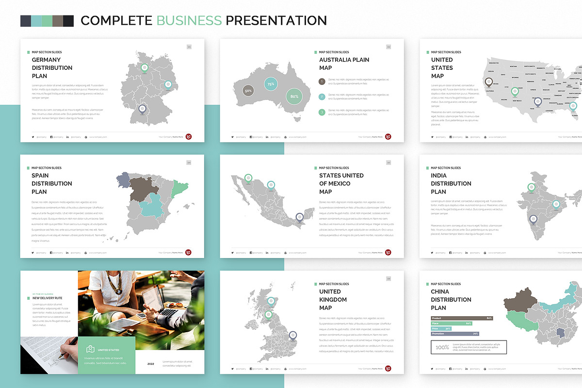Complete Business Powerpoint Templat, a Presentation Template by Zacomic Studios (Photo 30 of 32)