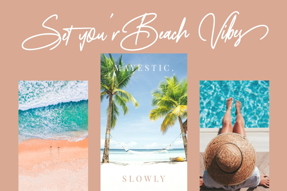 Mayestica - Luxury Signature Font preview 5