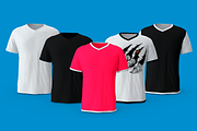 Men T-shirt Mockup, a Shirt Mockup by rogeriomarcos (Thumbnail 1 of 12)