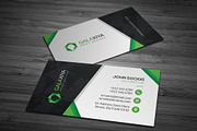 Professional Corporate BusinessCards, a Business Card Template by Galaxiya (Thumbnail 3 of 8)