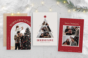 Christmas Greetings Card Template, a Stationery Template by BrandPacks (Thumbnail 4 of 4)