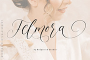 Felmora - Modern Calligraphy Font, a Script Font by Balpirick Studio (Thumbnail 1 of 7)