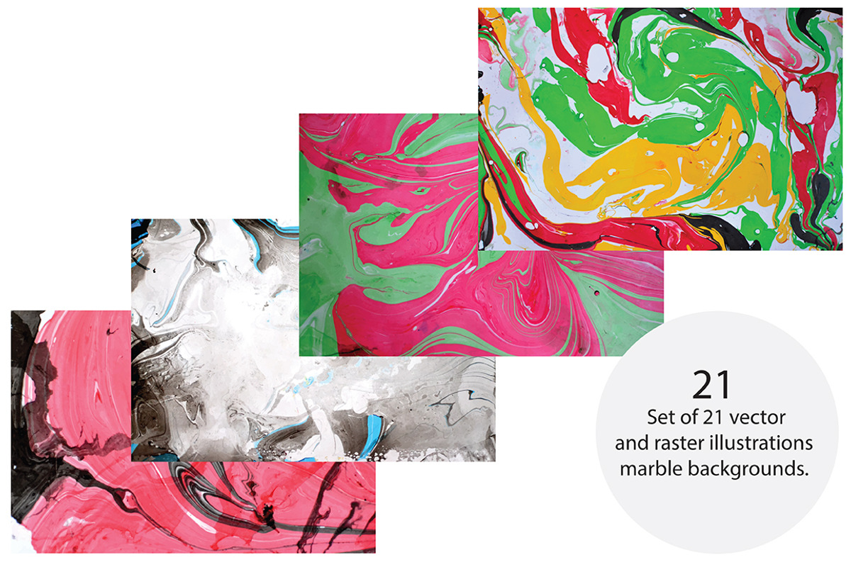 Marble backgrounds, a Texture Graphic by risovanya (Photo 1 of 2)