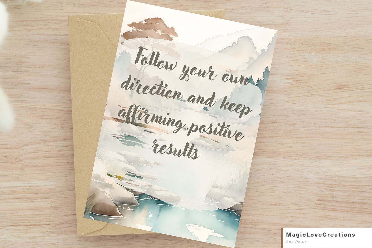 Spiritual Positive Quote Print Wall, a Poster Template by MagicLove Creations (Photo 5 of 10)
