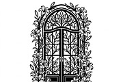 50 Floral French Window Ornament, a Decorative Illustration by Amazin_art (Thumbnail 19 of 35)