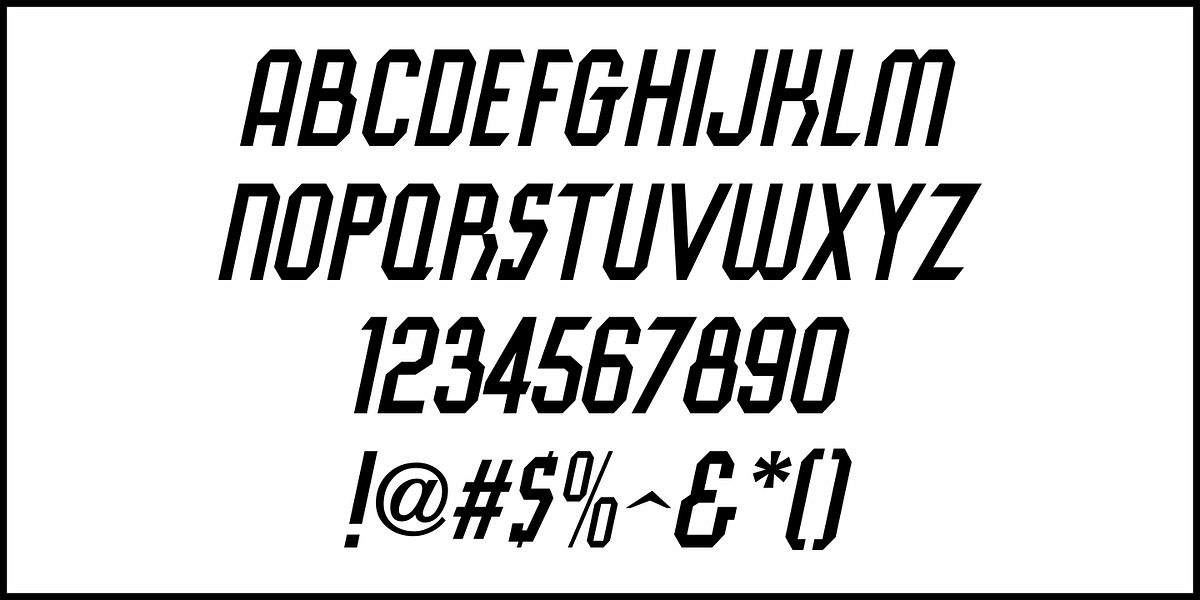 Structural Form JNL, a Font by Jeff Levine Fonts (Photo 5 of 5)