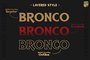 BRONCO SpeedWay, a Serif Font by inumocca_type (Thumbnail 2 of 9)
