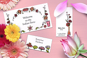 Indian Flowers - 55 objects+, an Illustration by Zooza Art (Thumbnail 7 of 9)