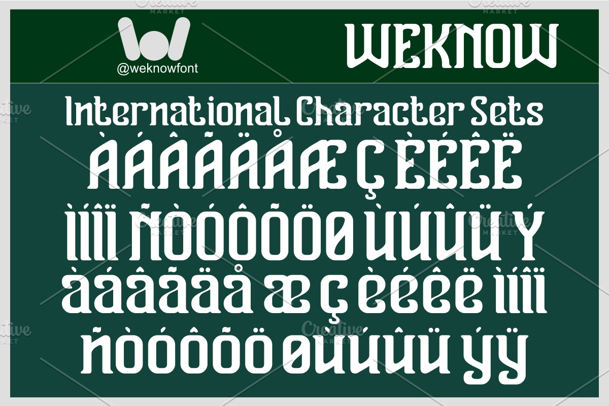 Vanguard Legend font, a Serif Font by weknow (Photo 8 of 8)