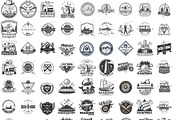 560 Vintage Logo, Monogram Logo, a Branding & Logo Template by Imagine Design Studio (Thumbnail 4 of 7)