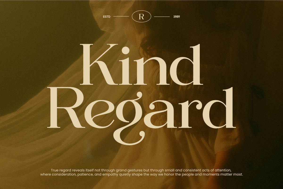 Regani - Modern Serif Typeface, a Serif Font by NexaLine (Photo 4 of 10)