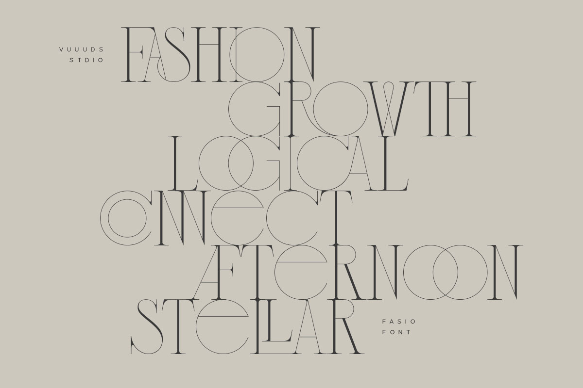 Fasio Font, a Serif Font by vuuuds (Photo 12 of 15)