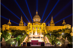 Museu nacional d'art de catalunya barcelona spain stock photo containing, an Architecture Photo by Leonid Andronov