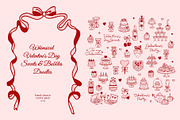 Whimsical Valentine's Day Doodles, a Decorative Illustration by SunnJaneArt (Thumbnail 2 of 11)