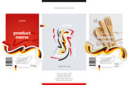Germany flag ribbon vector, a Templates & Theme by Simbos (Thumbnail 6 of 9)