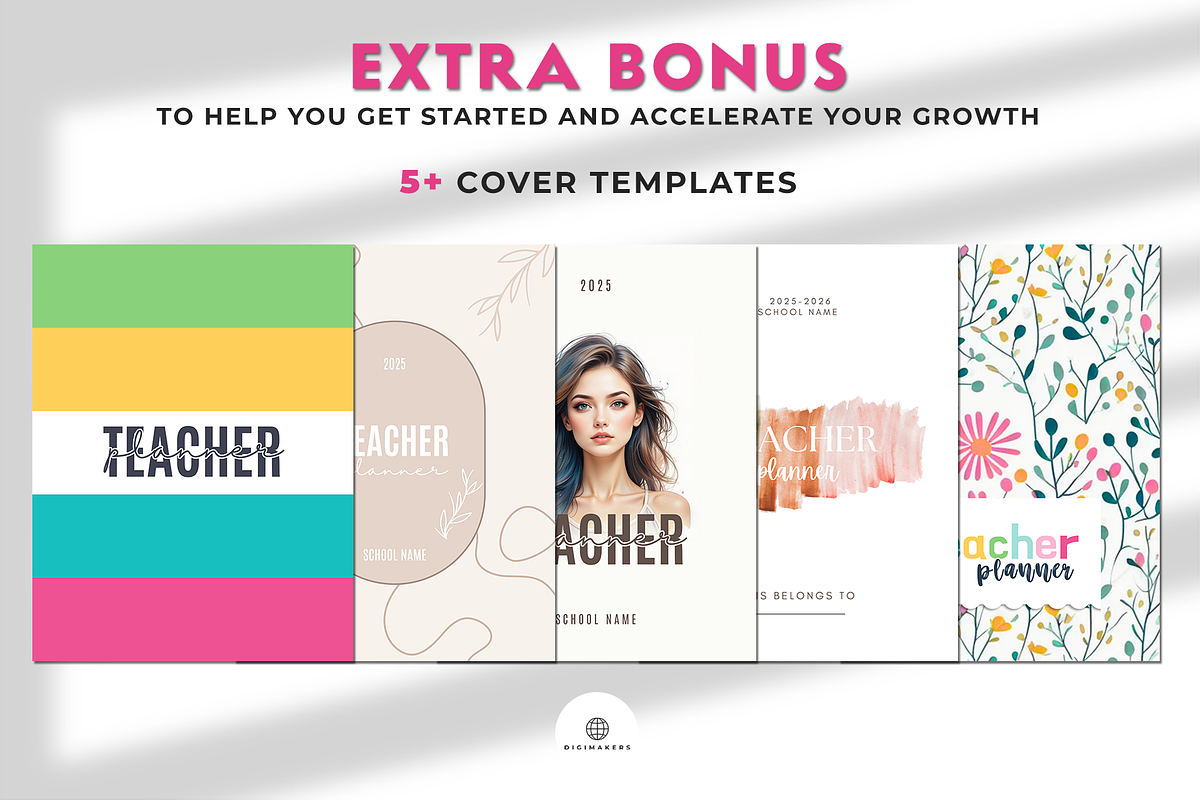 Teacher Planner, a Social Media Template by Nina Shaw (Photo 7 of 11)