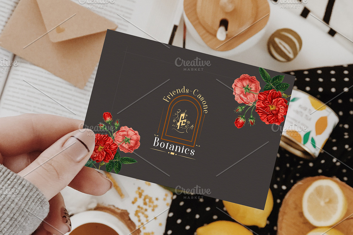 Hand made Botanic Logo KIT, a Branding & Logo Template by Zsstudio (Photo 6 of 8)