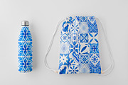 AZULEJOS. Part II. Watercolor tiles, a Decorative Illustration by Liliia Polos Illustration (Thumbnail 9 of 12)