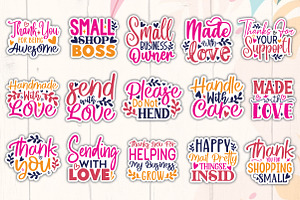 Small Business Stickers Bundle