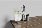 Table Tent Mockup, a Product Mockup by MrLetters (Thumbnail 4 of 5)