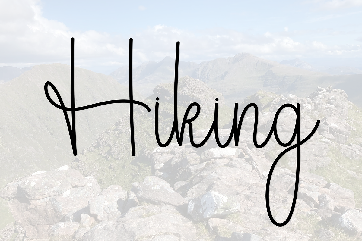 Journal Highland, a Handwritten Font by FreshTypeINK (Photo 6 of 8)
