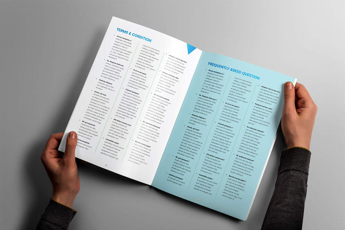 Business Project Proposal Design, a Stationery Template by Layout Design (Photo 8 of 9)