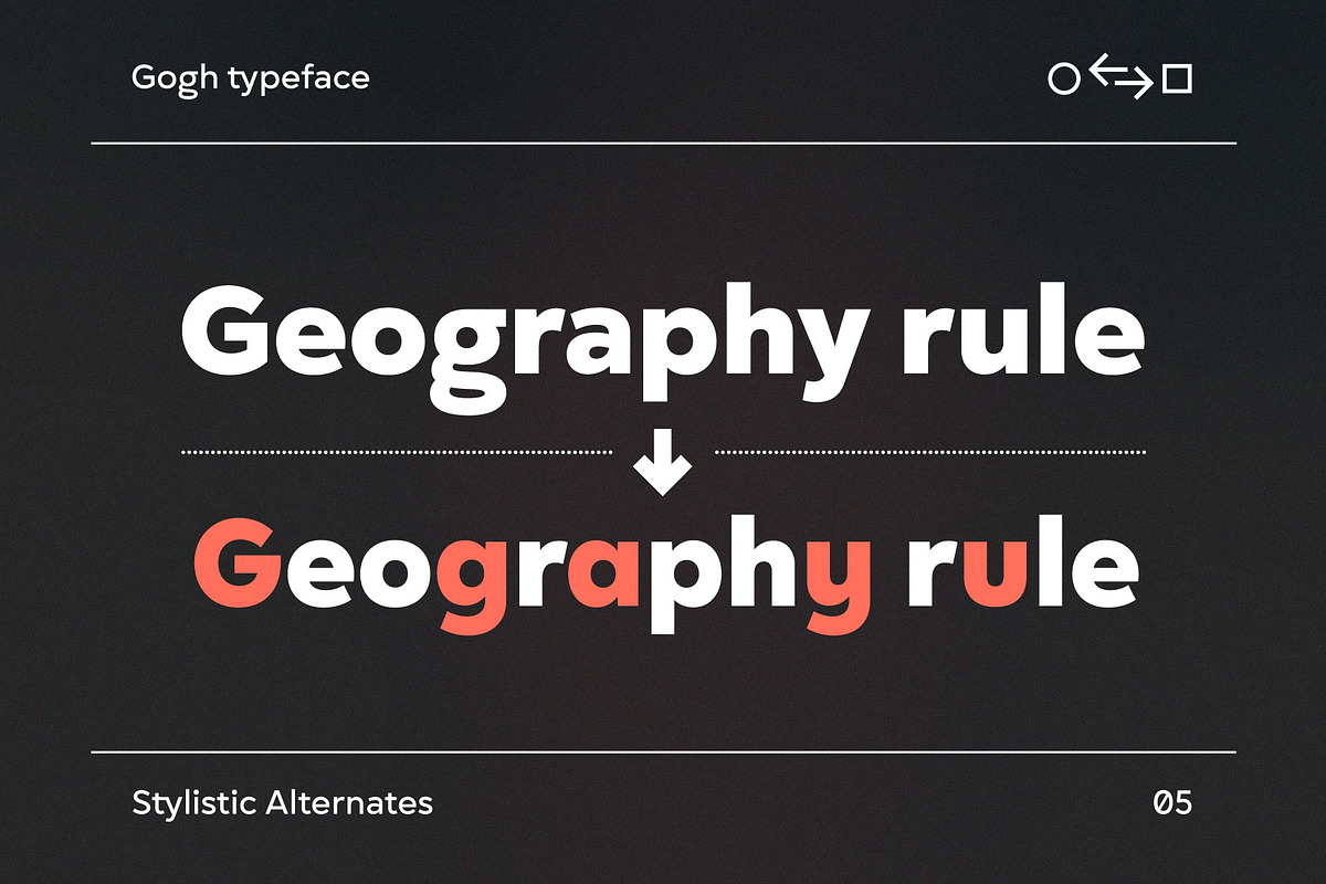 Gogh Font Family, a Sans Serif Font by Type Forward (Photo 5 of 9)