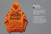 Custom Hoodie Mockup Bundle, a Hoody Mockup by Studio Innate (Thumbnail 6 of 7)