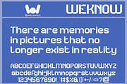 Slide Show font, a Sans Serif Font by weknow (Thumbnail 3 of 8)