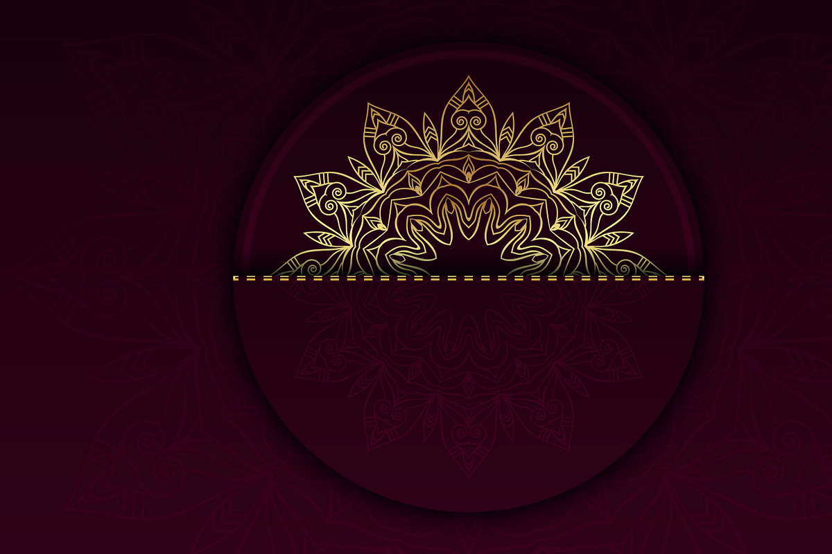 560+ Mandala Design Mega Collection, a Decorative Illustration by NJ Himel (Photo 9 of 289)