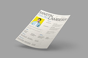Creative Resume Template, a Resume Template by zroch design (Thumbnail 6 of 7)