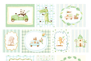 Safari Friends, adventures animals, an Animal Illustration by polikarpovaart (Thumbnail 16 of 24)