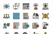 Business Administration Filled Line, an Icon by IconBunny (Thumbnail 2 of 2)