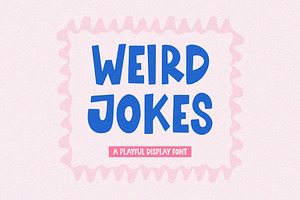 Weird Jokes Font