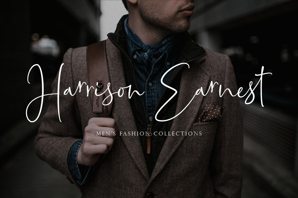 Bettrish // Stylish Signature Font preview 7