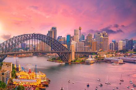 Downtown sydney skyline stock photo containing sydney and skyline, an Architecture Photo by f11photo