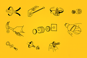 200 Parts + Assembly Vector Graphics, an Object Graphic by Fivehead Studio (Thumbnail 4 of 8)