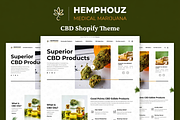 Hemphouz - Cannabis Shopify Theme, a Shopify Template by ThemesRain (Thumbnail 3 of 3)