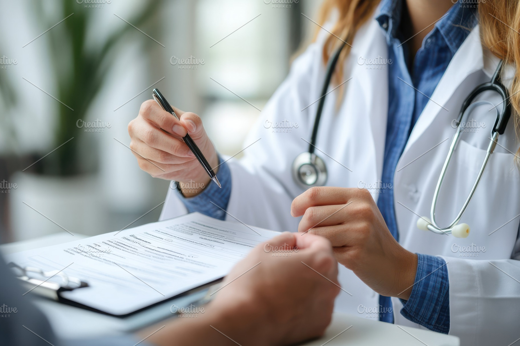 Doctor Patient Consultation Medical, a Health & Medical Photo by Pixeness Studio