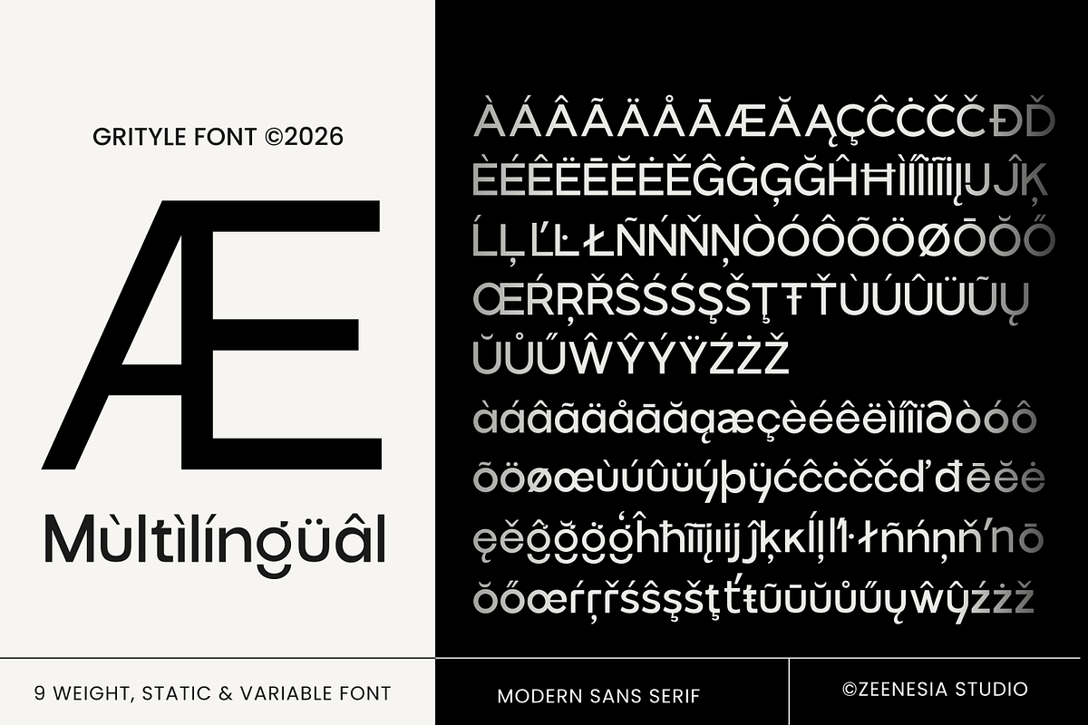 Grityle, a Sans Serif Font by zeenesia (Photo 16 of 16)